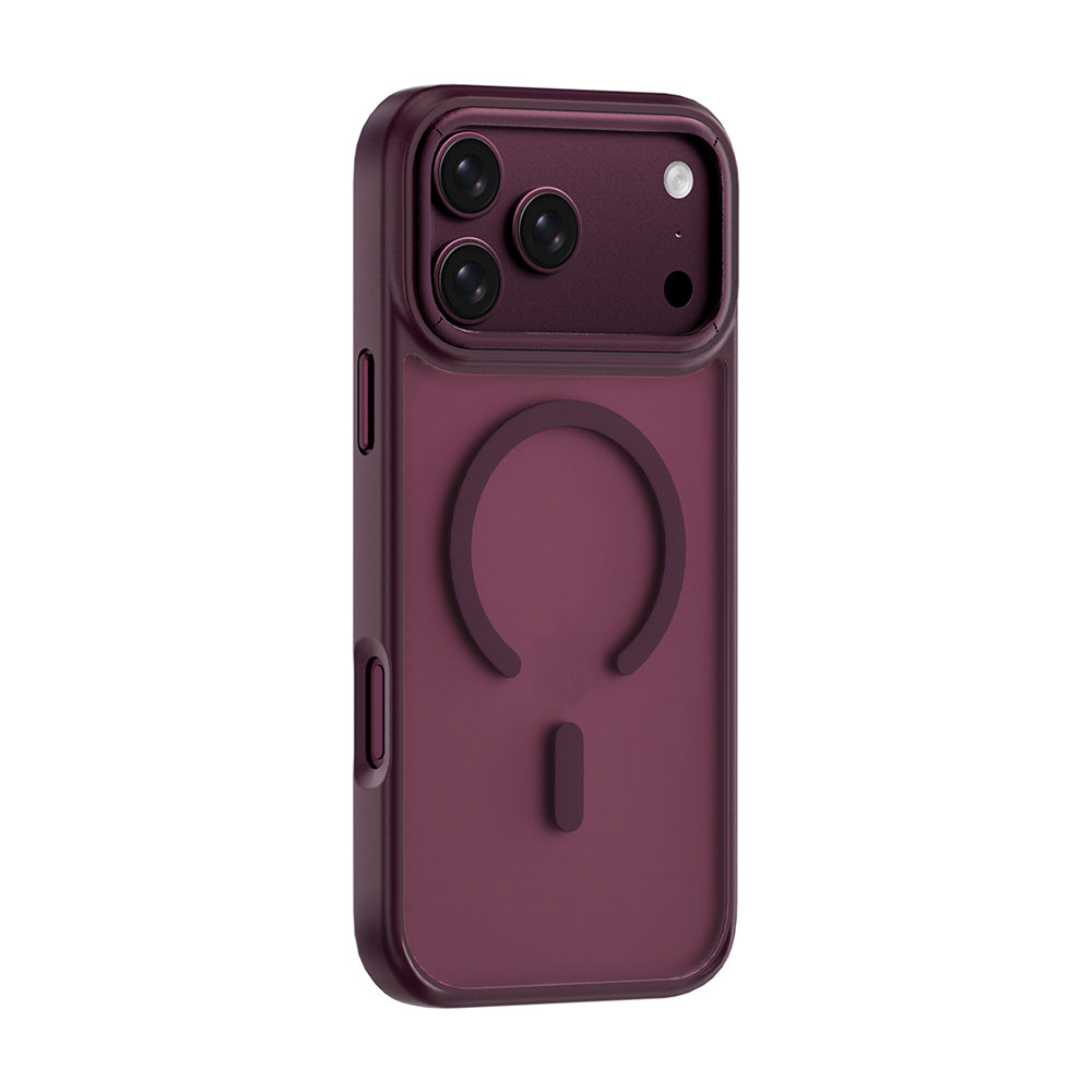 Apple iPhone 17 Pro Max Kılıf Wiwu FGG-012 ArmorPro Serisi M-safe Şarj Özellikli Parmak İzi Bırakmayan Kılıf