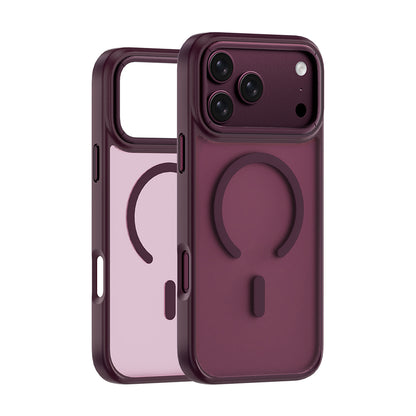 Apple iPhone 17 Pro Max Kılıf Wiwu FGG-012 ArmorPro Serisi M-safe Şarj Özellikli Parmak İzi Bırakmayan Kılıf