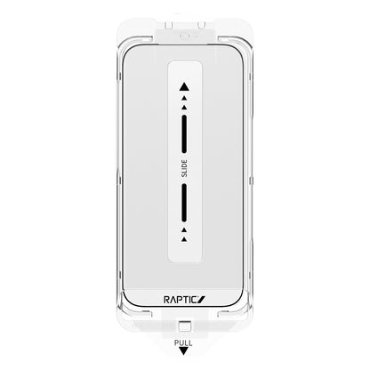 Apple iPhone 17 Pro Max Raptic Air Glass 2.5D Ekran Koruyucu 2 Adet + Kolay Uygulama Aparatlı