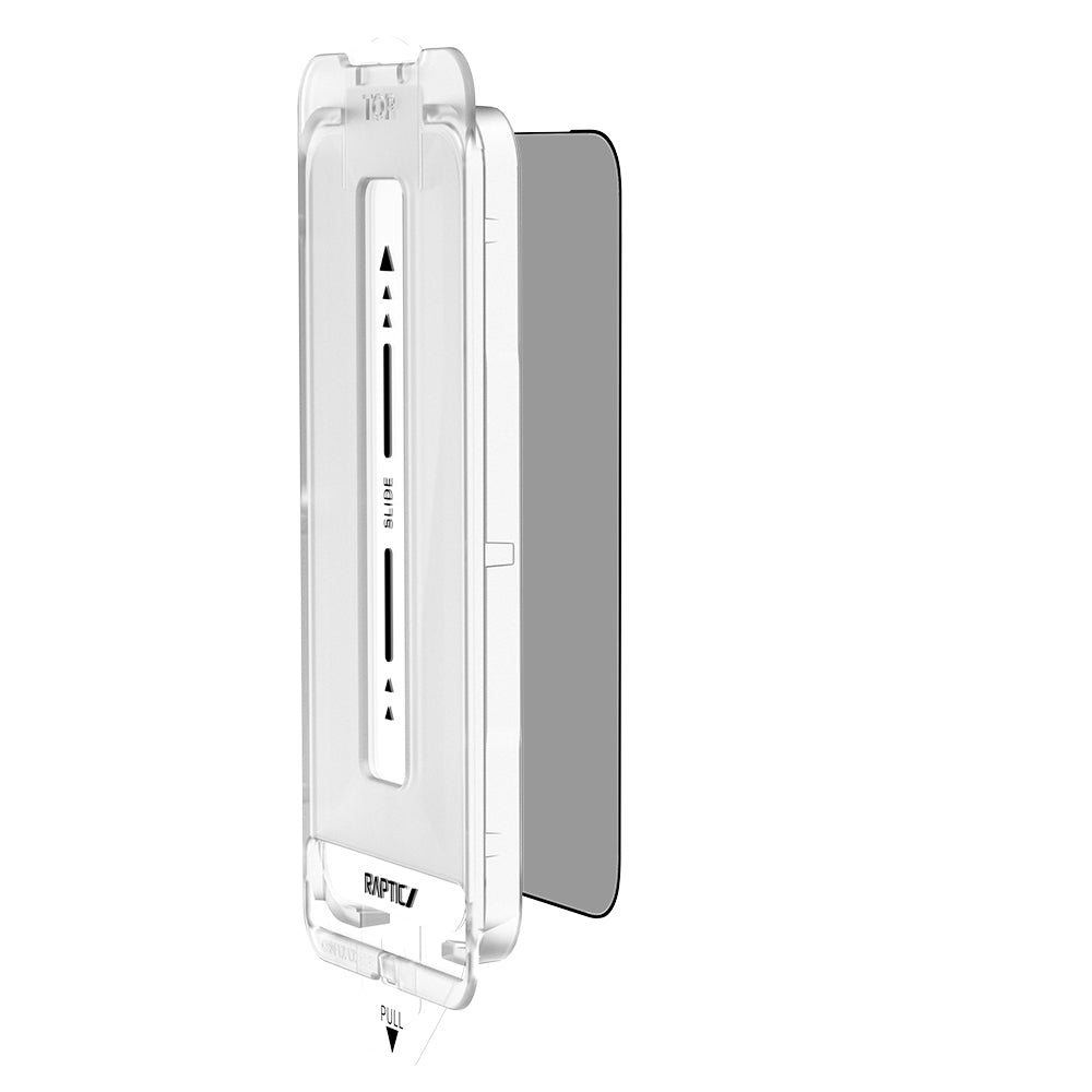 Apple iPhone 17 Pro Max Raptic Air Glass 2.5D Privacy Hayalet Ekran Koruyucu 2 Adet + Kolay Uygulama Aparatlı
