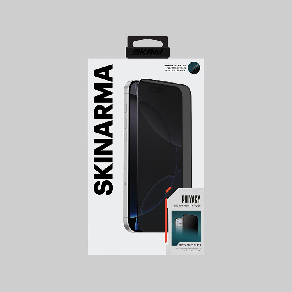 Apple iPhone 17 Pro Max Skinarma 0.33mm Antidust Privacy Cam Ekran Koruyucu