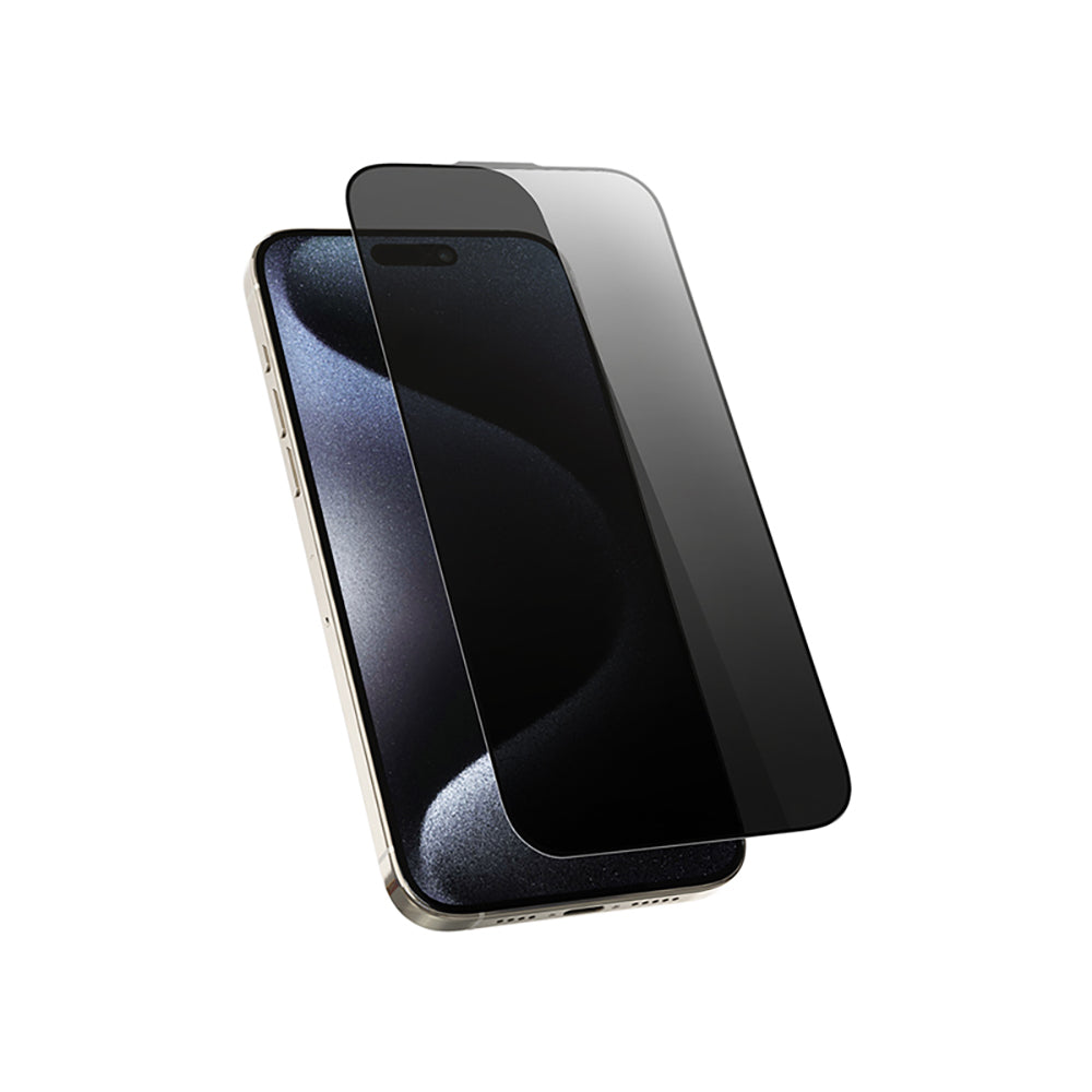 Apple iPhone 17 Pro Max Wiwu Wi-SQ009 Easy Install iPrivacy 360° Anti-Peep Oleofobik Temperli Cam Ekran Koruyucu + Kolay Uygulama Aparatlı