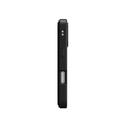 Apple iPhone 17 Pro PU Kartlıklı Kapaklı Amazingthing Glamour Foilo Serisi Kılıf