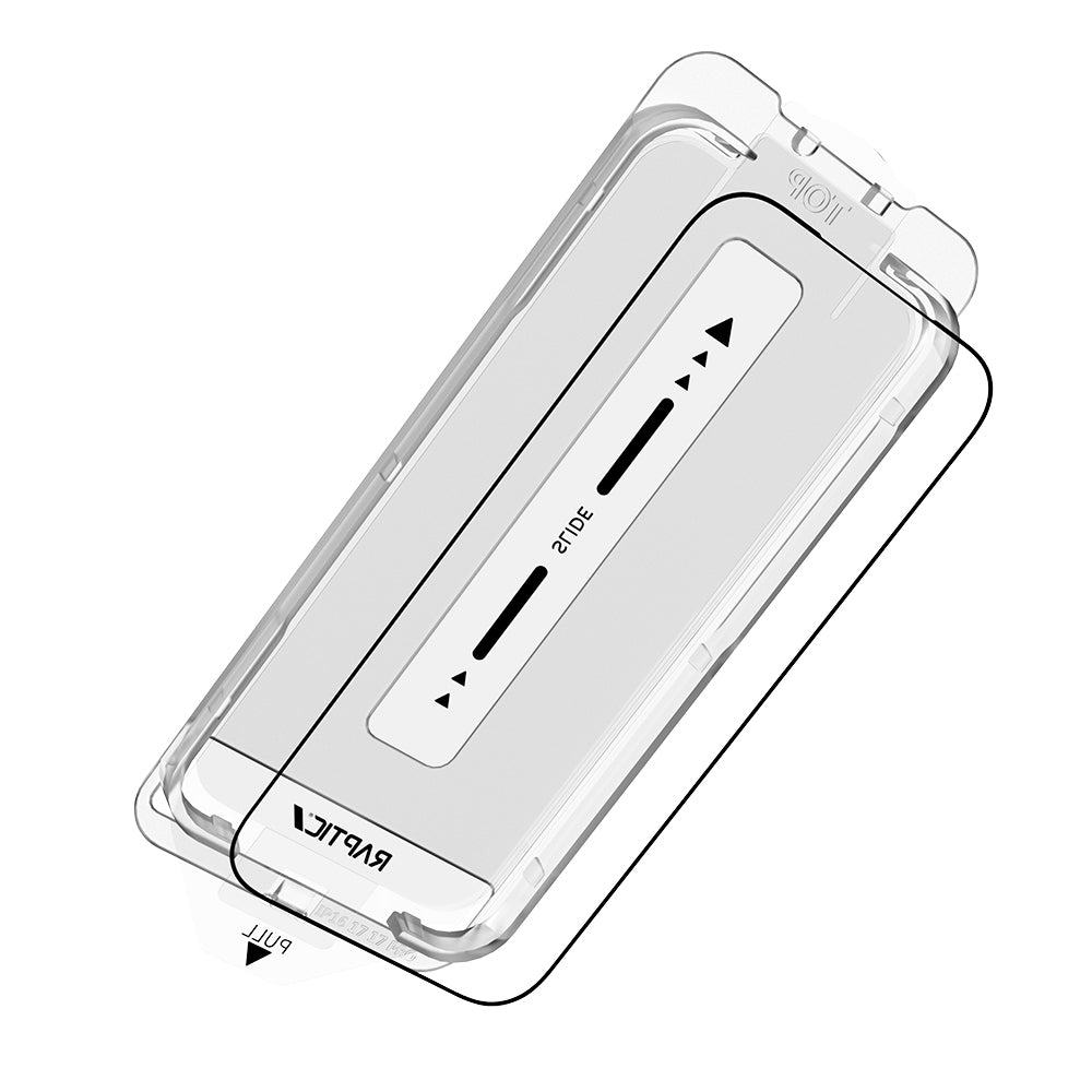 Apple iPhone 17 Pro Raptic Air Glass 2.5D Ekran Koruyucu 2 Adet + Kolay Uygulama Aparatlı