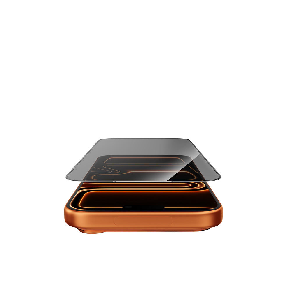Apple iPhone 17 Pro Wiwu GT-034 Glass Ultra Privacy Serisi 3D Hayalet Ekran Koruyucu Cam + Kolay Uygulama Aparatı