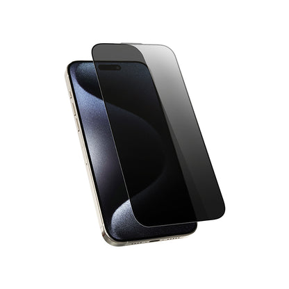 Apple iPhone 17 Pro Wiwu Wi-SQ009 Easy Install iPrivacy 360° Anti-Peep Oleofobik Temperli Cam Ekran Koruyucu + Kolay Uygulama Aparatlı
