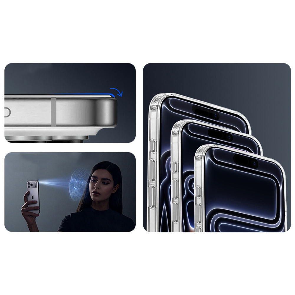 Apple iPhone 17 Pro Zore 2.5D Oliv HD Temperli Cam Ekran Koruyucu + Kolay Uygulama Aparatı