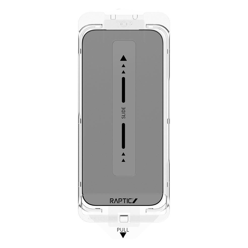 Apple iPhone 17 Raptic Air Glass 2.5D Privacy Hayalet Ekran Koruyucu 2 Adet + Kolay Uygulama Aparatlı