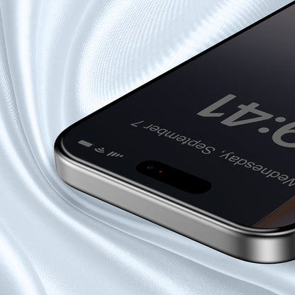 Apple iPhone 17 Raptic Air Glass 2.5D Privacy Hayalet Ekran Koruyucu 2 Adet + Kolay Uygulama Aparatlı