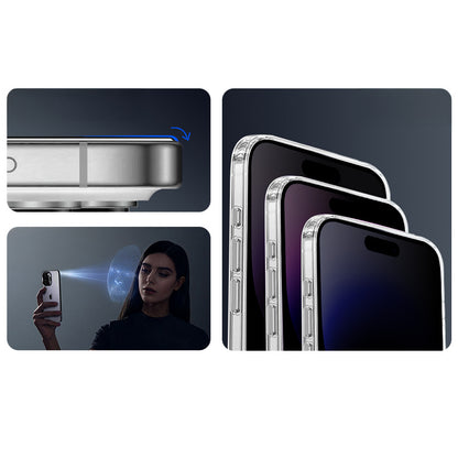 Apple iPhone 17 Zore 2.5D Oliv Privacy Temperli Cam Ekran Koruyucu + Kolay Uygulama Aparatı