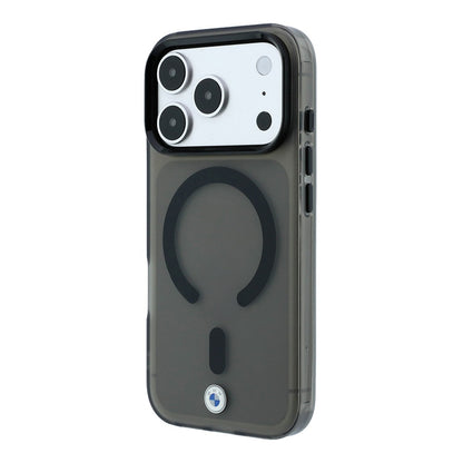Apple iPhone 18 Pro Kılıf BMW Orjinal Lisanslı M-safe Şarj Özellikli Metal Logolu Buzlu IML Baskılı Kapak