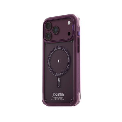 Apple iPhone 18 Pro Kılıf M-Safe Şarj Özellikli Airbag Tasarımlı Skinarma Avion Kapak