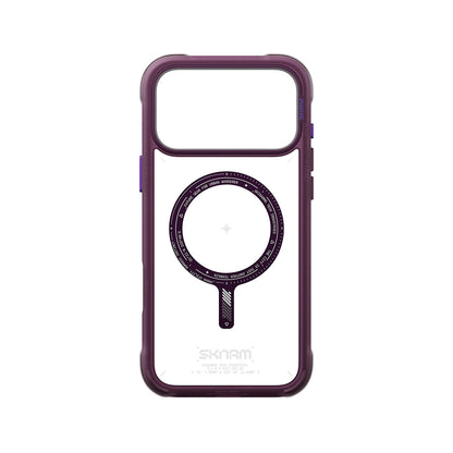 Apple iPhone 18 Pro Kılıf M-Safe Şarj Özellikli Airbag Tasarımlı Skinarma Avion Kapak