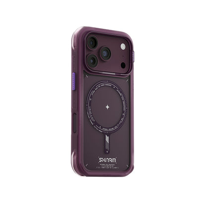 Apple iPhone 18 Pro Kılıf M-Safe Şarj Özellikli Airbag Tasarımlı Skinarma Avion Kapak