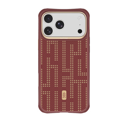 Apple iPhone 18 Pro Kılıf M-safe Şarj Özellikli Raptic Aramid Dual Grid Serisi Karbon Kapak