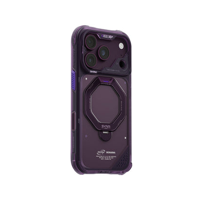 Apple iPhone 18 Pro Kılıf M-safe Şarj Özellikli Standlı Skinarma Saturn Kapak