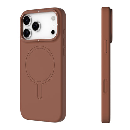 Apple iPhone 18 Pro Kılıf M-Safe Şarj Özellikli Youngkit Morandi Serisi Kapak