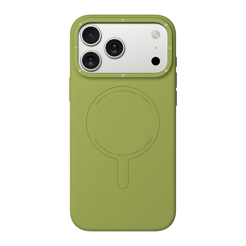 Apple iPhone 18 Pro Kılıf M-Safe Şarj Özellikli Youngkit Morandi Serisi Kapak