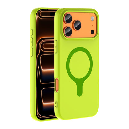 Apple iPhone 18 Pro Kılıf M-Safe Şarj Özellikli Zore Aris Silikon Kapak