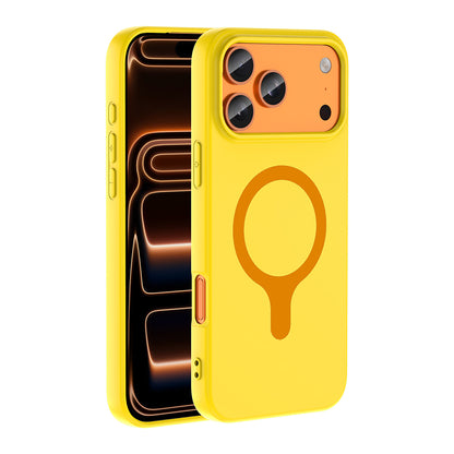Apple iPhone 18 Pro Kılıf M-Safe Şarj Özellikli Zore Aris Silikon Kapak