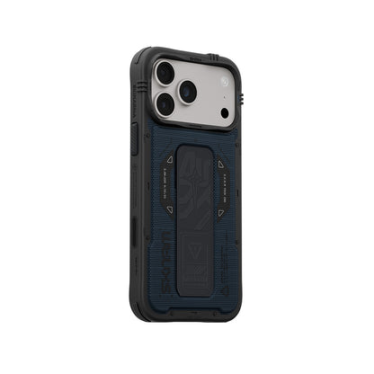 Apple iPhone 18 Pro Kılıf SkinArma M-safe Şarj Özellikli Airbag Tasarımlı Standlı Phantom Kapak