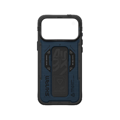 Apple iPhone 18 Pro Kılıf SkinArma M-safe Şarj Özellikli Airbag Tasarımlı Standlı Phantom Kapak
