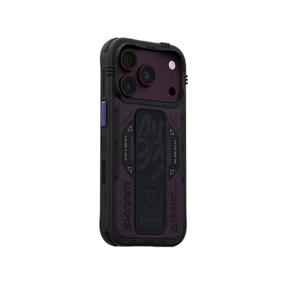 Apple iPhone 18 Pro Kılıf SkinArma M-safe Şarj Özellikli Airbag Tasarımlı Standlı Phantom Kapak