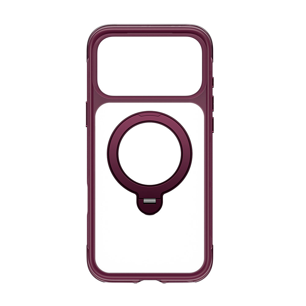 Apple iPhone 18 Pro Kılıf Wiwu AS-203 AeroShield Ultra Serisi M-safe Şarj Özellikli Airbag Tasarımlı Standlı Kapak
