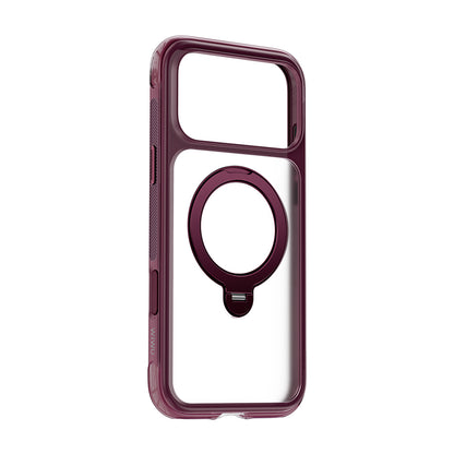 Apple iPhone 18 Pro Kılıf Wiwu AS-203 AeroShield Ultra Serisi M-safe Şarj Özellikli Airbag Tasarımlı Standlı Kapak