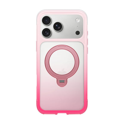 Apple iPhone 18 Pro Kılıf Wiwu AS-204 AeroShield Aurora Ultra Serisi M-safe Şarj Özellikli Airbag Tasarımlı Standlı Kapak