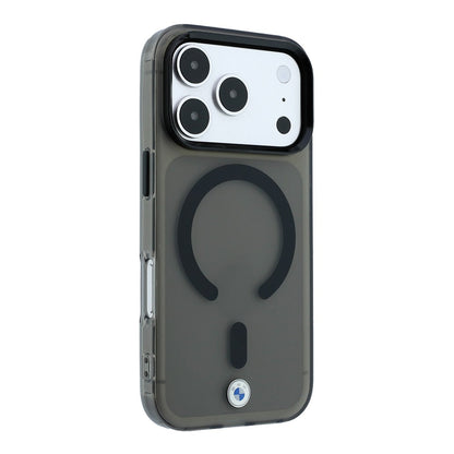 Apple iPhone 18 Pro Max Kılıf BMW Orjinal Lisanslı M-safe Şarj Özellikli Metal Logolu Buzlu IML Baskılı Kapak
