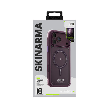 Apple iPhone 18 Pro Max Kılıf M-Safe Şarj Özellikli Airbag Tasarımlı Skinarma Avion Kapak