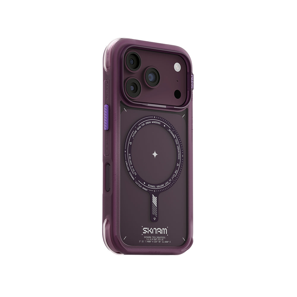 Apple iPhone 18 Pro Max Kılıf M-Safe Şarj Özellikli Airbag Tasarımlı Skinarma Avion Kapak
