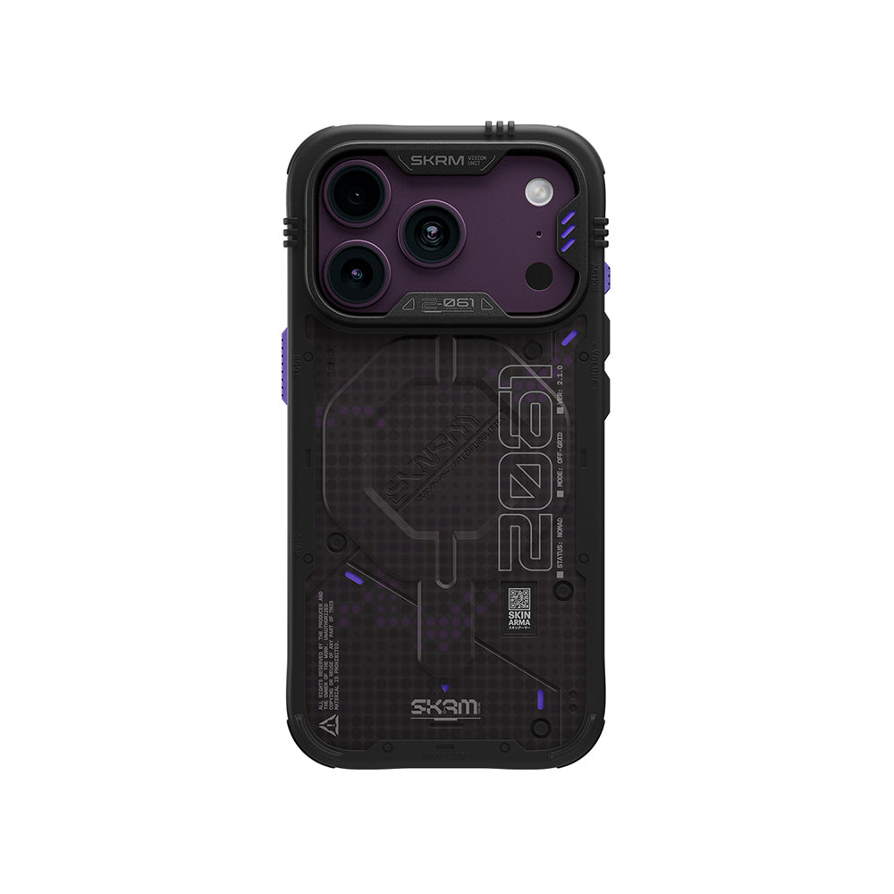 Apple iPhone 18 Pro Max Kılıf M-Safe Şarj Özellikli Airbag Tasarımlı Skinarma Vigor XE Kapak