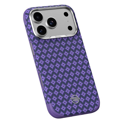 Apple iPhone 18 Pro Max Kılıf M-Safe Şarj Özellikli Benks ArmorPro ArmorEdge X9 Serisi Kevlar Karbon Kapak