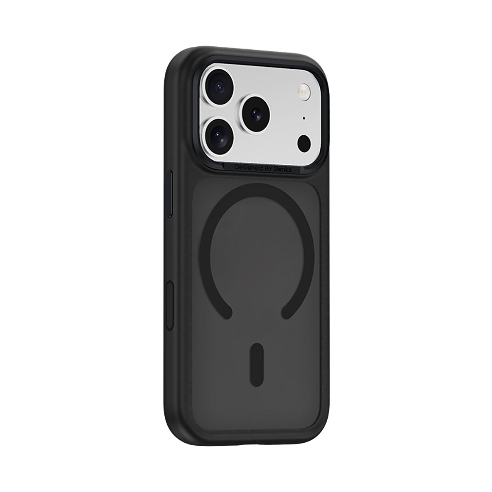 Apple iPhone 18 Pro Max Kılıf M-Safe Şarj Özellikli Benks Mist C-Magnet Yeni Seri Kapak
