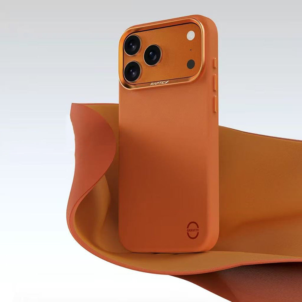 Apple iPhone 18 Pro Max Kılıf M-Safe Şarj Özellikli Polimerik Deri Raptic Urban Nano Kapak