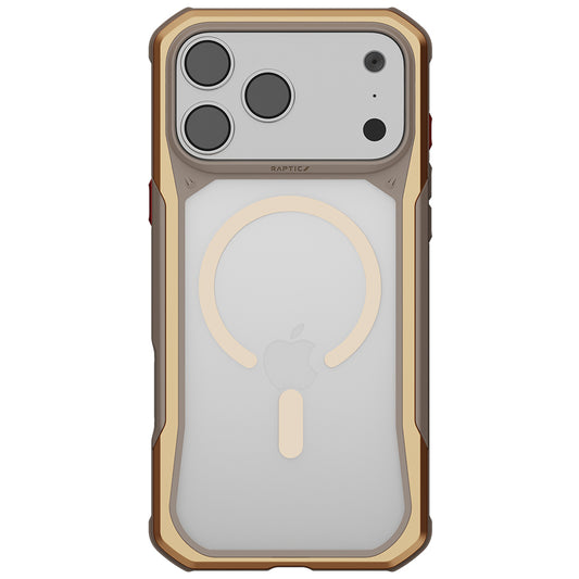 Apple iPhone 18 Pro Max Kılıf M-Safe Şarj Özellikli Raptic Shield Evo Serisi Airbagli Kapak