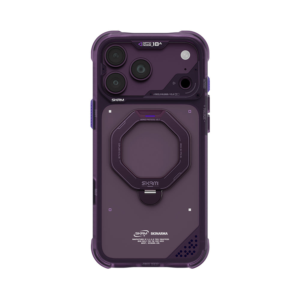 Apple iPhone 18 Pro Max Kılıf M-safe Şarj Özellikli Standlı Skinarma Saturn Kapak