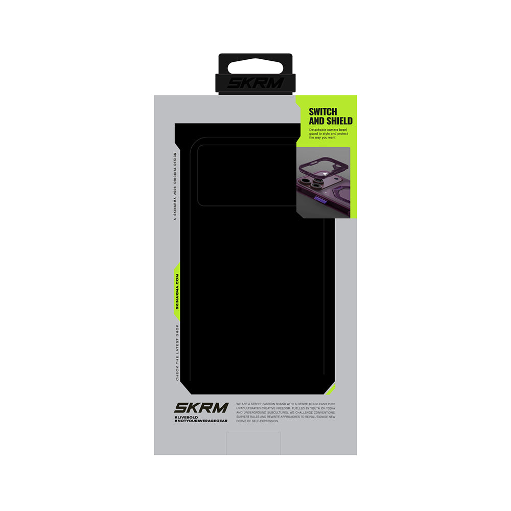 Apple iPhone 18 Pro Max Kılıf M-safe Şarj Özellikli Standlı Skinarma Saturn Kapak