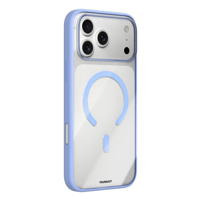 Apple iPhone 18 Pro Max Kılıf M-safe Şarj Özellikli Youngkit Clear Serisi Kapak