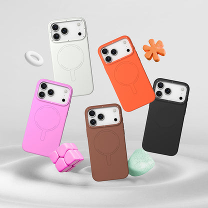 Apple iPhone 18 Pro Max Kılıf M-Safe Şarj Özellikli Youngkit Morandi Serisi Kapak