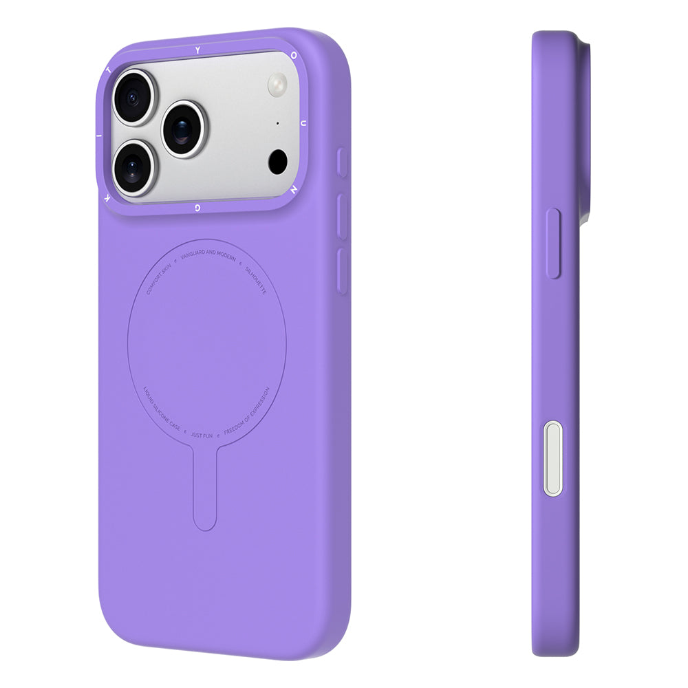 Apple iPhone 18 Pro Max Kılıf M-Safe Şarj Özellikli Youngkit Morandi Serisi Kapak