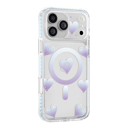 Apple iPhone 18 Pro Max Kılıf M-Safe Şarj Özellikli Zore Paris Elvo Sert PC Kapak