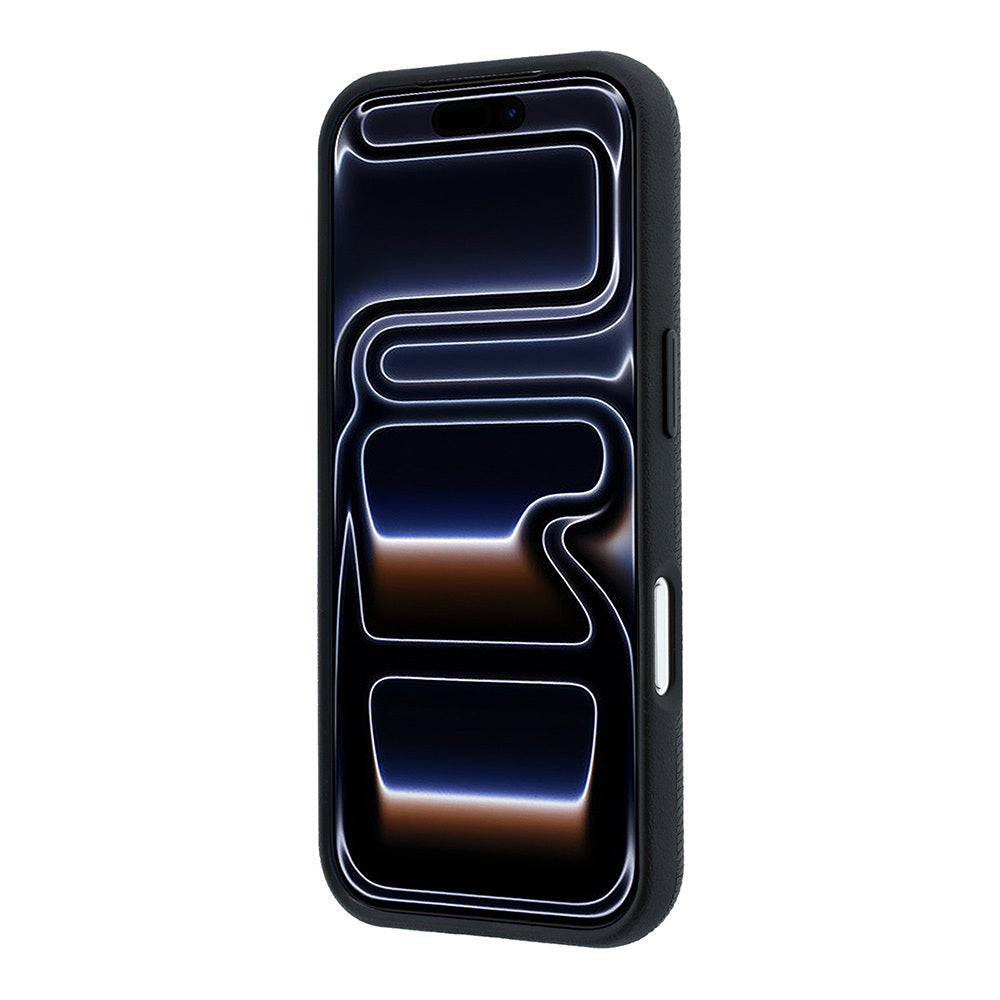Apple iPhone 18 Pro Max Kılıf Mercedes Benz Orjinal Lisanslı M-safe Şarj Özellikli 3D Metal Logolu Wrap Wood Deri Kapak