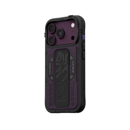 Apple iPhone 18 Pro Max Kılıf SkinArma M-safe Şarj Özellikli Airbag Tasarımlı Standlı Phantom Kapak