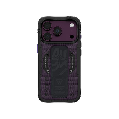 Apple iPhone 18 Pro Max Kılıf SkinArma M-safe Şarj Özellikli Airbag Tasarımlı Standlı Phantom Kapak
