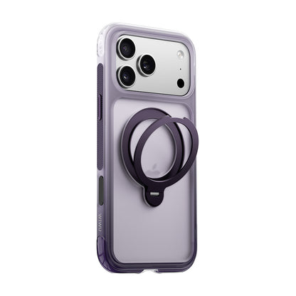 Apple iPhone 18 Pro Max Kılıf Wiwu AS-204 AeroShield Aurora Ultra Serisi M-safe Şarj Özellikli Airbag Tasarımlı Standlı Kapak