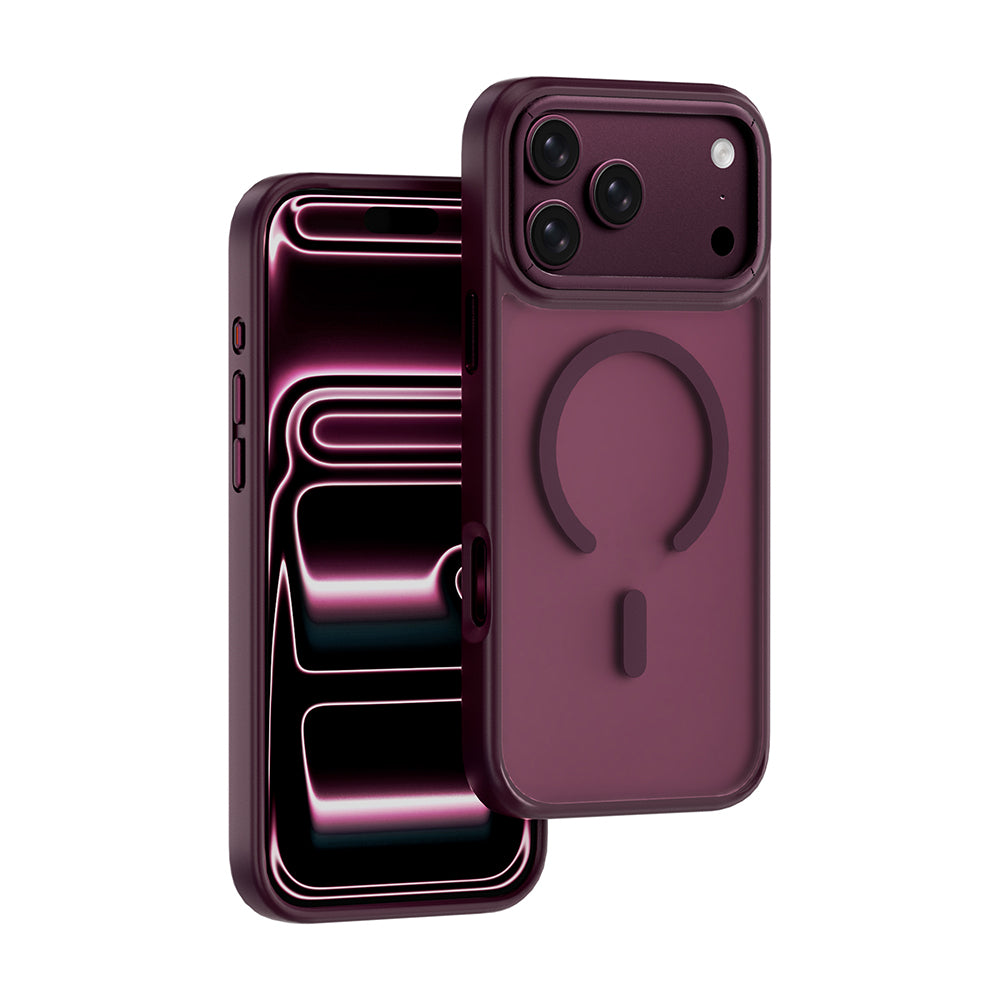 Apple iPhone 18 Pro Max Kılıf Wiwu FGG-012 ArmorPro Serisi M-safe Şarj Özellikli Parmak İzi Bırakmayan Kılıf