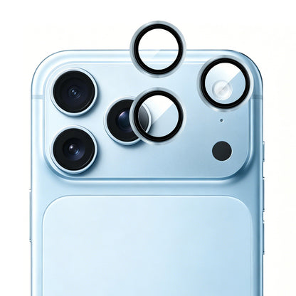Apple iPhone 18 Pro Max Mohseven Sapphire One by One Alüminyum Safir Kamera Lens Koruyucu